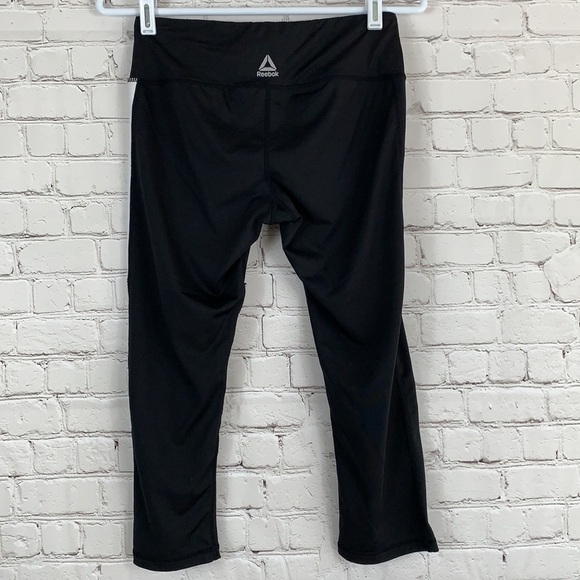 Reebok active capris black white size small - Picture 2 of 8